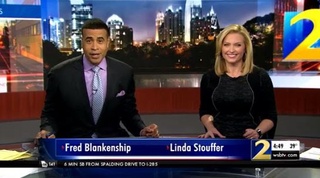 WSB-TV anchor Fred Blankenship took lines from the late Craig Mack and worked them into his news and traffic reports. (Screenshot)